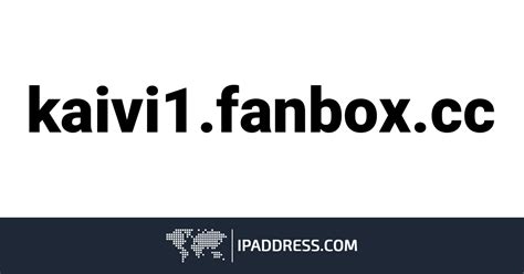 kaivi fanbox cc.